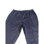 Woman Within Jogger Track Pants Plus Size 24W Navy Blue Elastic Waistband NEW Photo 1