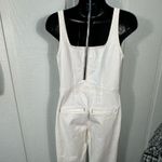 ASOS Design Denim Fitted White Pantsuit Size 4 EUC Photo 7