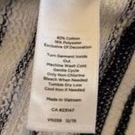 Talbots Black and White Striped Sweater Photo 2