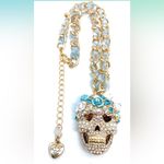 Betsey Johnson  Sugar Skull Necklace Photo 2