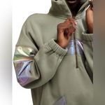 Free People MOVEMENT AWAY WE GO HALF ZIP Green Size M Photo 5