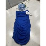 Princess Polly NEW‎  Bloom Mini Dress Ruched Bodycon Cocktail Party Blue US 8 Photo 1