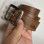 Arizona Jeans Arizona Jean company cow hide leather belt size small‎ Photo 0