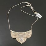 Brighton Retired Casablanca Palace Reversible Silvertone Short Collar Necklace Photo 10