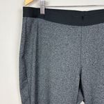 Eileen Fisher ‎ Pants Leggings Womens Large Charcoal Gray Herringbone Pull On L Photo 6