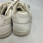 Nike  Court‎ Vision low top sneakers all white size 7 Photo 5
