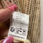 Grace Karin  Medium Gold Sequin Jacket Holiday $159 Photo 3