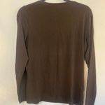Amber sun prima cotton brown long sleeve Size M Photo 3