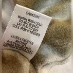 Young Fabulous and Broke  Green and White Tie-Dye Shoulder Pad Sleeveless Top Sz M Photo 5