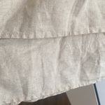 Petal and Pup Womens 14 Tan Linen Tiered mini Dress Oversized Lagom Clean Girl Photo 3