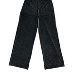 Forever 21 Glitter Metallic Striped Flared High Rise Pants Photo 5