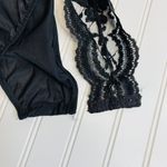 Lady Cameo Black Sheer Lace Bodysuit Sz Medium Photo 5