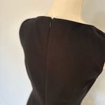 Elie Tahari Vintage Tahari Black Sleeveless Shift Dress Size 6 Knee Length Career wear Photo 4