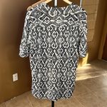 Derek Lam 10 Crosby  Black & White Geometric Boxy Cotton Dress Size 2 Photo 7