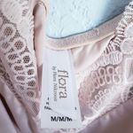 Flora Nikrooz  Champagne Satin Heart Detail Lace Chemise Nightgown Photo 8