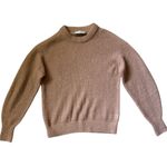 Everlane The Cocoon Crew Alpaca Oversized Sweater Tiger's Eye Size XS Photo 8