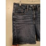 Lee Medium Wash Regular Fit Mid Rise Denim Bermuda Shorts Size 10 Photo 2