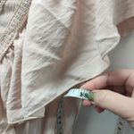 Simplee Apparel Simplee Ruffle Lace Inset Flounce Hem Tiered Maxi Peasant Dress Photo 4