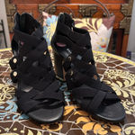 DKNY  ELASTIC STRAP TOP HEEL SANDAL SZ:10 Photo 0