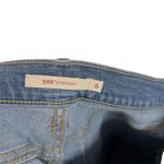 Levi's  Women's Size‎ 6 Light Wash 505 High Rise Straight Jeans Photo 6