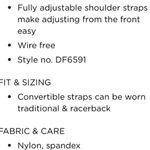 Bali  Blue Lace Desire 6591 Wire Free Bra XL Photo 7