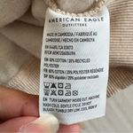 American Eagle  oversized logo sweatshirt Rolling Stones size small nwot oatmeal Photo 9