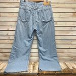 Rag and Bone  Logan Wide Leg Jeans Light Tone Linen High Rise 90s Y2K Sz 32 Photo 9