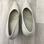 Jil Sander  Pumps leather pointed toe womens White size 39.5 designer classic Photo 9