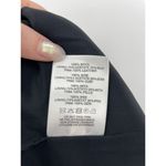 Christopher Kane Skirt Womens 8 Faux Leather Hem Flared Black Wool Pleated Photo 4