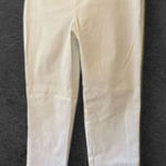 JM Collection  Bright White River Pants Size Petite‎ Medium  16 waist 38length 28 Photo 0