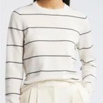Nordstrom  Crewneck Cashmere Striped Sweater Photo 0