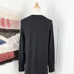 Athleta Coaster Luxe Sweatshirt Dress Black M NWT Photo 7