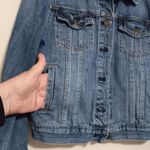 J.Crew  Indigo Denim S Jeans Trucker Jacket Photo 5