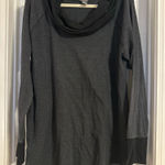 Eddie Bauer  Charcoal Cowl Neck Sweater Photo 0