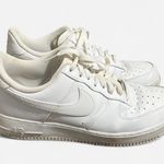 Nike Women's Air Force 1 White Sneakers Photo 1