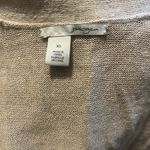 Halogen  Tan Linen Blend Open Front Long Cardigan Duster Sweater Size XS Photo 2