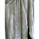 Z Supply  Women's Cream Floral Print Split Neckline Long Sleeve Blouse Top Size M Photo 1