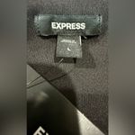 EXPRESS NWT  Ruched Off the Shoulder Midi Dress Jewel‎ Tone Abstract Print Large Photo 4