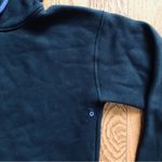 Rag and Bone Black Hoodie Blue Drawstrings cropped cotton Casual Women’s Size M Photo 4