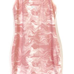 Puma | Pink Wavy Athletic Racerback Tank Dress Casual Athleisure Womens Large Photo 0