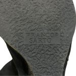 Franco Sarto “Watch” Black Suede Leather Heeled Albee High Wedge Boots Size 6.5 Photo 7