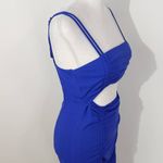 Wild Fable  Blue Mini Dress with Cut Out Size Small Blue Bodycon Mini Dress Photo 3