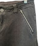 Kuhl Women's Krush Cargo Black Hiking Pants Sz 8 Reg Skinny Fit Moto Zip Pockets Photo 5