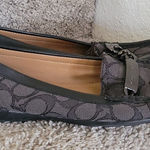 Coach Signature Black Loafers for Women Size 8.5b Photo 0