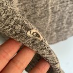 UGG  Twist Knotted Front Long Sleeve Comfy Cozy Merle Heathered Shirt Photo 7