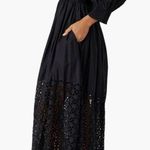 Free People  Perfect Storm Smocked Eyelet long Sleeve Maxi Dress, Medium, $168 Photo 3