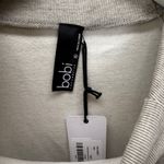 Bobi  Tomlinson Mock Neck Top Shirt Oatmeal Beige Size XL Raglan Sleeves New Photo 3