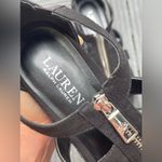 LAUREN by Ralph Lauren Women’s Kelcie Open Toe Casual Espadrille Sandals Sz 9.5 Black Photo 9