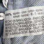 ZARA  Wide Leg Straight Fit Crop Raw Hem Jeans Button Fly Light Wash Size 2 Photo 6