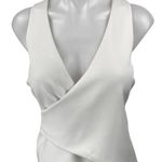 The Only Son White Sleeveless V Photo 2